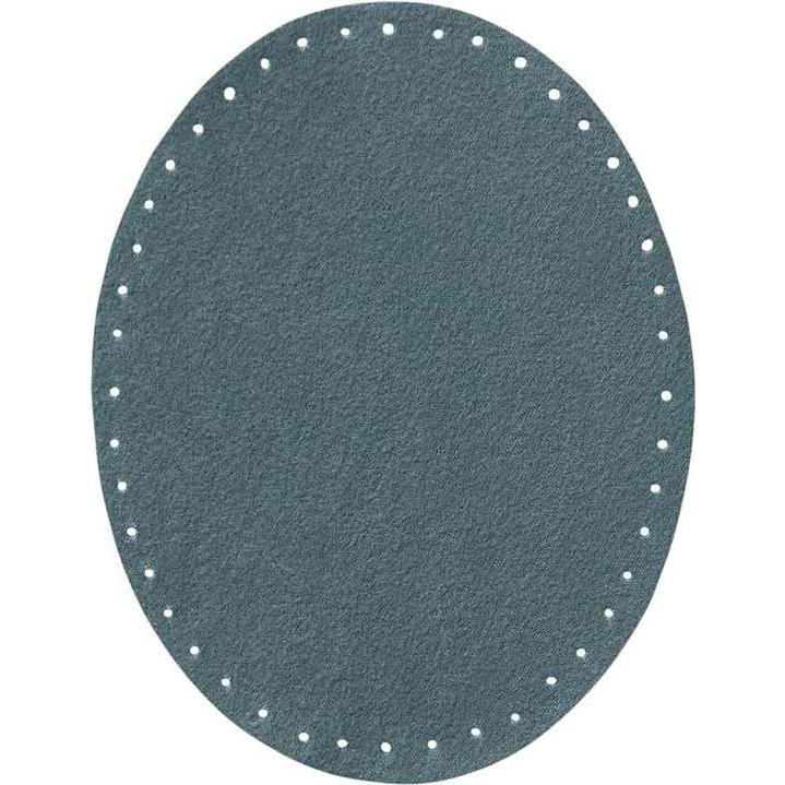 Mono Quick Flicken, Applikationen, Blau, Grau