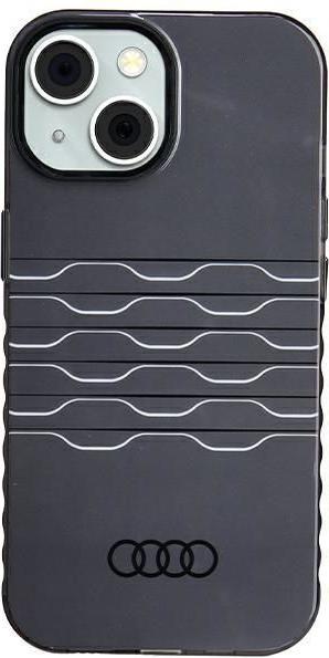 Audi IML MagSafe Hülle für iPhone 15 / 14 / 13 - Schwarz (Apple iPhone 13, Apple iPhone 15, Apple iPhone 14)