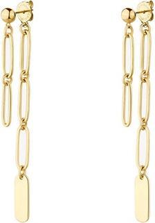 Image du produit Brosway - Long gold-plated earrings 2 in 1 Essential BNL100 (Or)