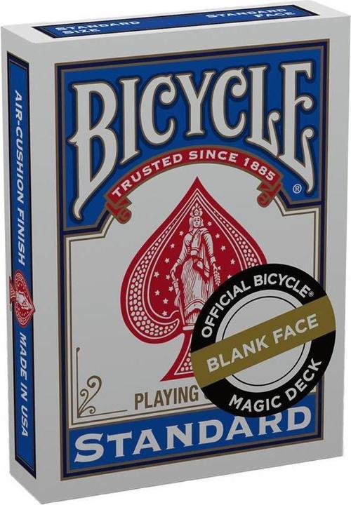 Bicycle Blank Face Blue Back (Englisch)