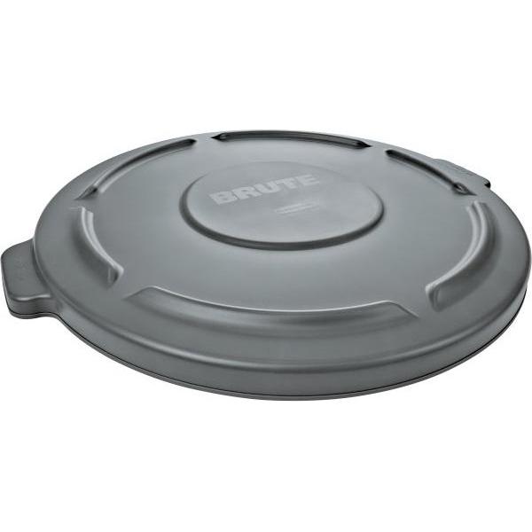 Rubbermaid Deckel für Brute-Container 37 l, rund, Abfalleimer, Grau