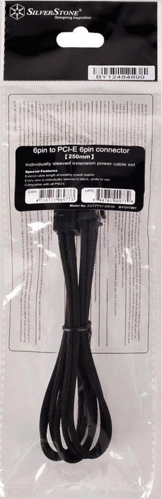 Actual product image Silverstone ATX Extension 6-6(PCI-E)Pin