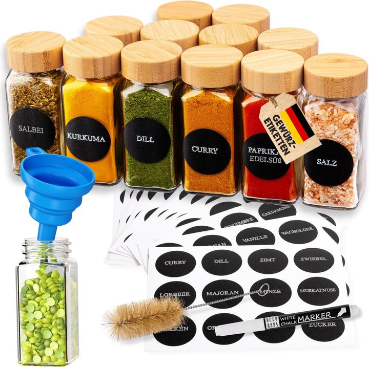 Immagine prodotto Deco haus Set di barattoli per spezie