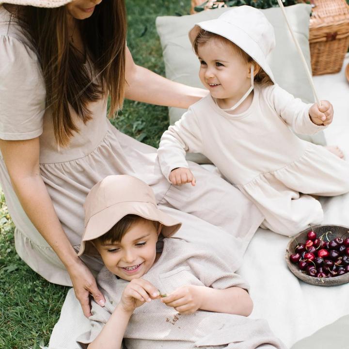 Image du produit BabyMocs Chapeau en lin - Beige