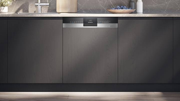 Immagine prodotto Siemens extraKlasse iQ300, Lavastoviglie semintegrata, 60 cm, acciaio inox SN53ES01BD