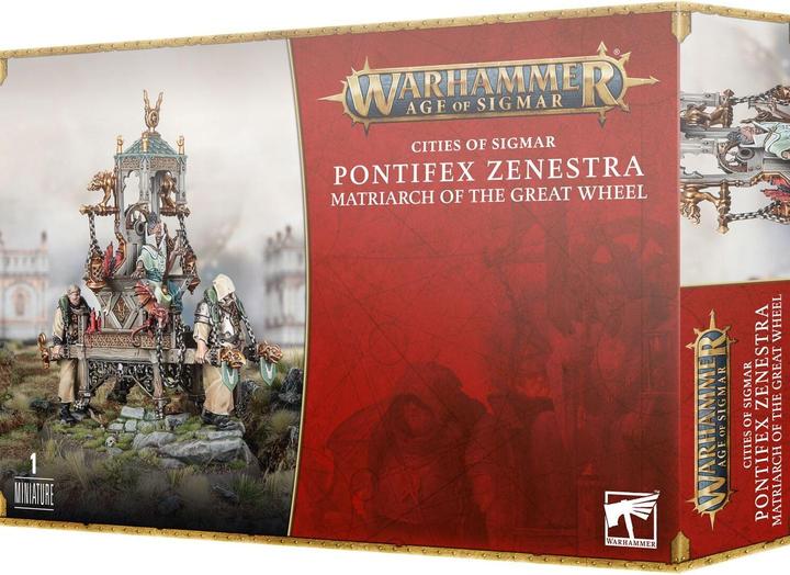 Image du produit Games Workshop Warhammer AoS - Cities of Sigmar Pontife Zenestra, Matriarche de la Grande Roue (Matières plastiques)