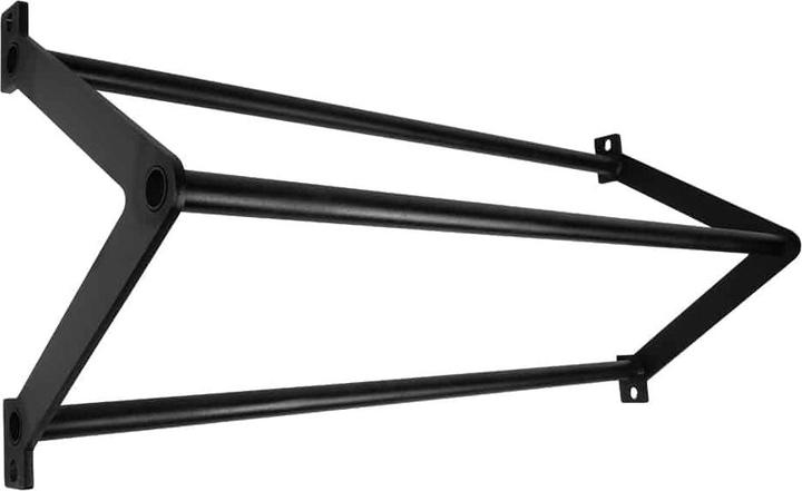 Actual product image Gladiatorfit Triple steel pull-up bar for rig and rack