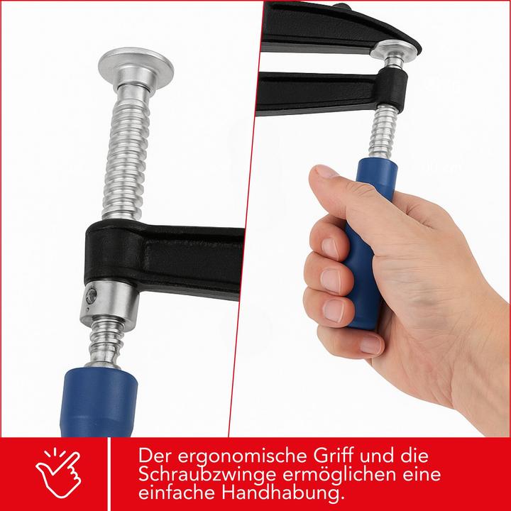 Produktbild Velleman SCHRAUBZWINGE 100 mm x 50 mm (100 mm)