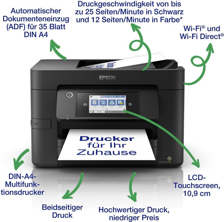 Actual product image Epson WorkForce WF-4820DWF (Ink, Colour)