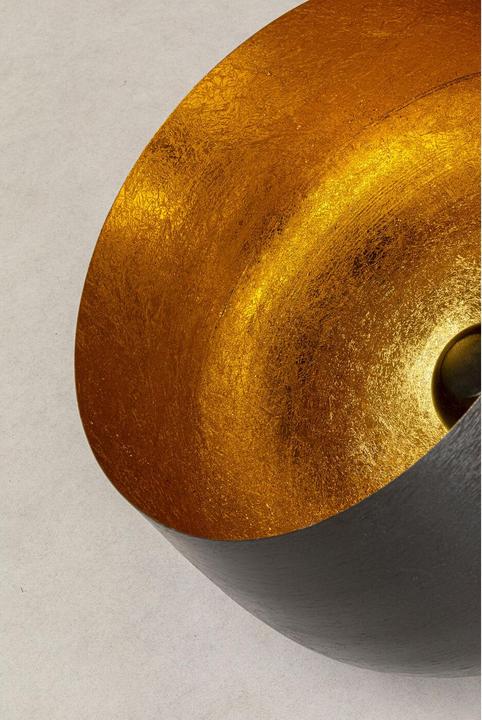 Image du produit Kare Design Lampe de sol Apollon Smooth noire ronde 50 (E27)