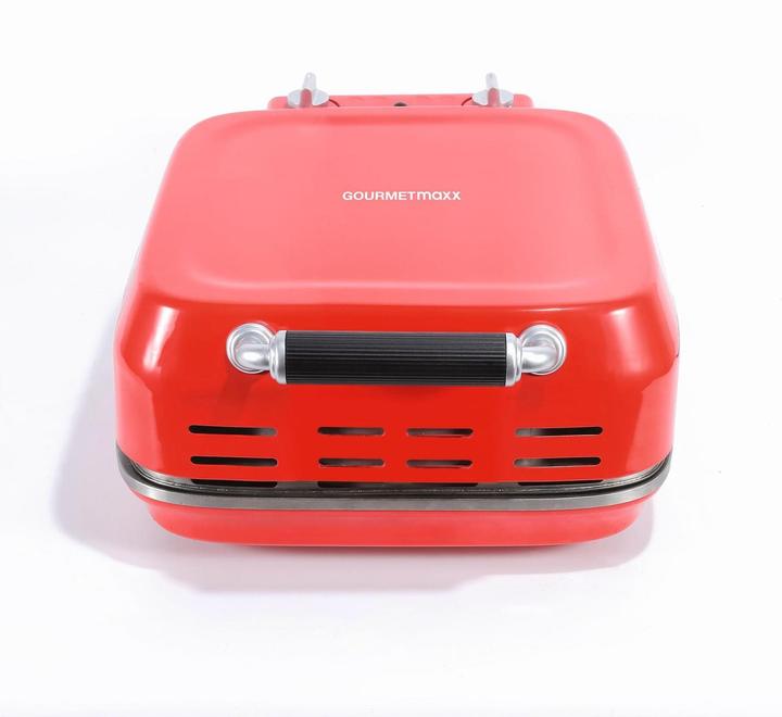 Actual product image Gourmetmaxx Pizza oven Ø 30 cm, red