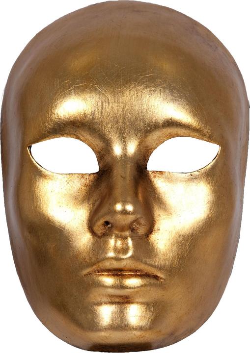 Actual product image Maskworld Volto oro Femminile