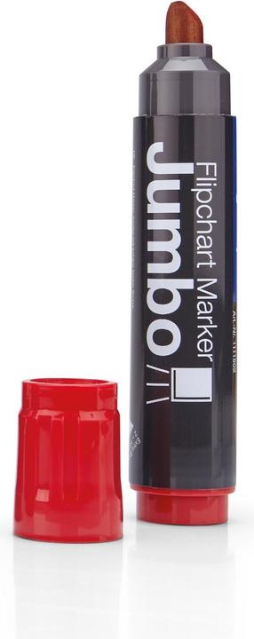 Produktbild Magnetoplan JUMBO - Flipchart Marker (Rot, 10 mm, 4 x)