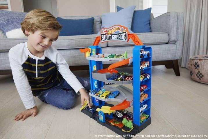 Produktbild Hot Wheels City Stunt Garage Spielset