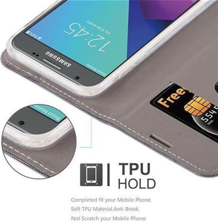 Produktbild Cadorabo Book Jeans Optik Cover (Samsung Galaxy J7 2017 (US Version))