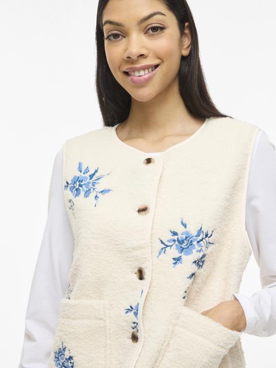 Produktbild Vila VIASA Teddyfleece Weste (38)