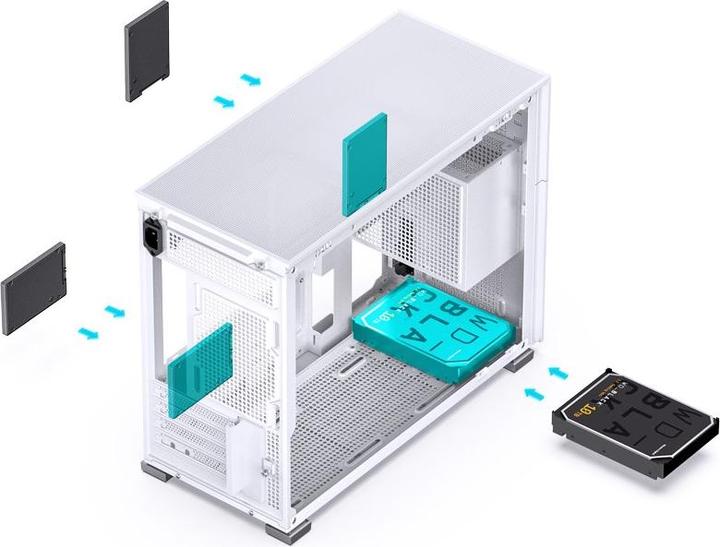 Produktbild Jonsbo D31 Mesh Screen (mATX, Mini-ITX, DTX)