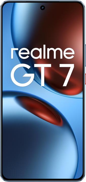 Productafbeelding realme GT 7 (512 GB, IceSense Blauw, 6.78", Hybride dubbele SIM, 5G)