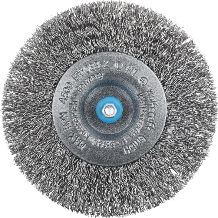 Produktbild wolfcraft 1 Stahldraht-Scheibenb. S=6-kt ø100x10mm