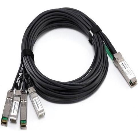 Dell NetworkingCable40GbE (QSFP+), Transceiver, Schwarz