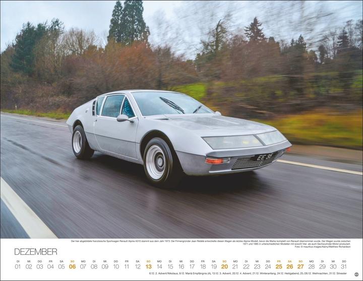Immagine prodotto Legendäre Autos Posterkalender 2026 (44 x 34 cm)