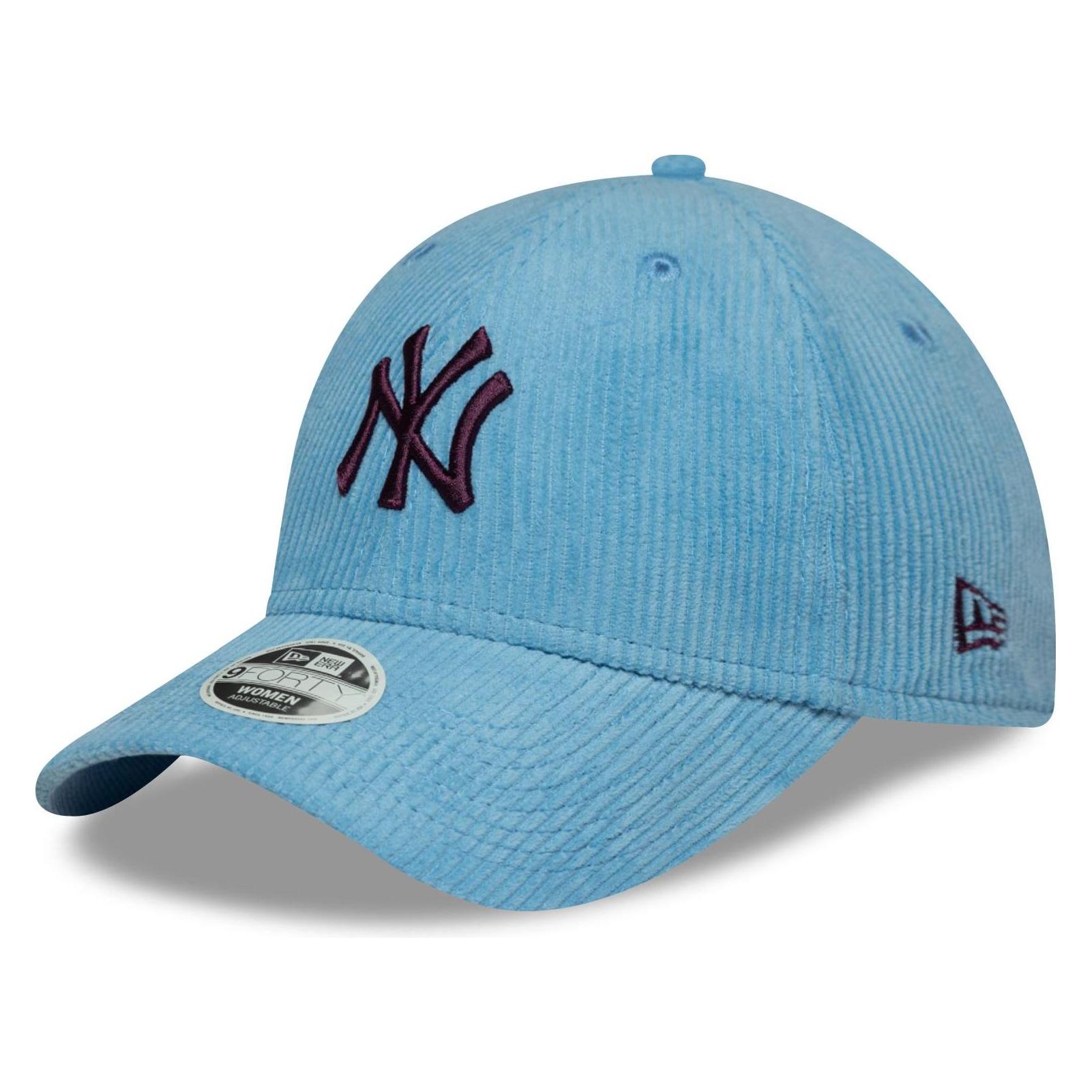 New Era, Damen, Cap, 9Forty Damen Cap - Kord New York Yankees Sky Blue, Blau
