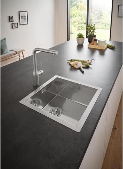 Actual product image Grohe K700 stainless steel sink (Top-mounted sink, 55 cm, 45 cm)