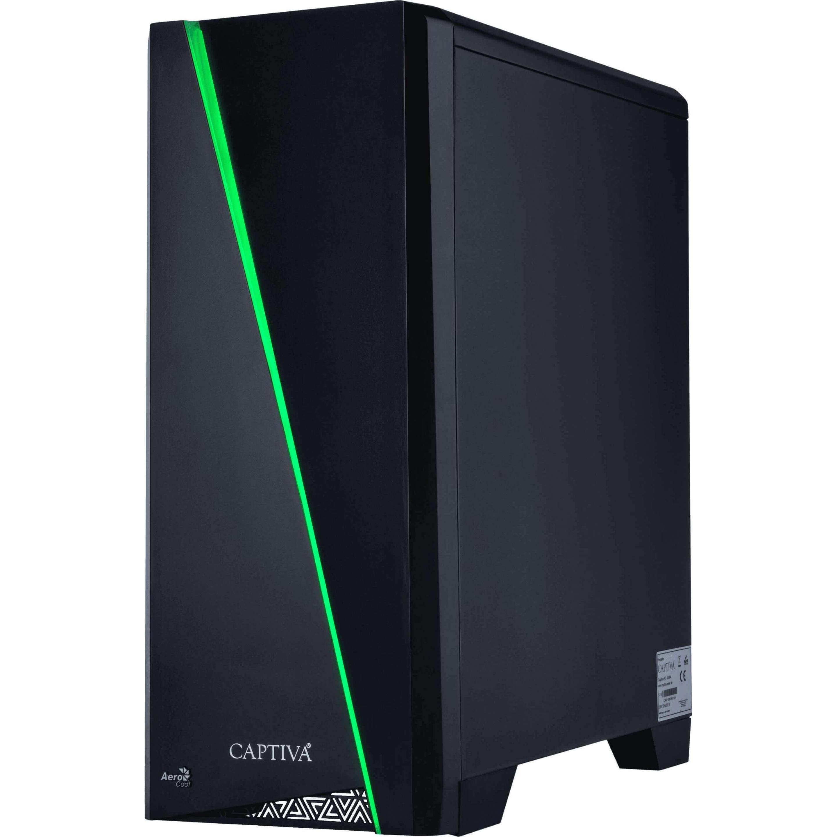 Thumbnail - Captiva R86-037 (AMD Ryzen 5 5500, 32 GB, 2000 GB, GeForce RTX 4060), PC, Schwarz