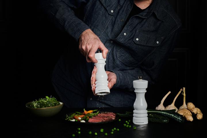 Actual product image Cole & Mason For kitchen cole and mason London Pepper/Salt Set 18cm White (Pepper, Salt)