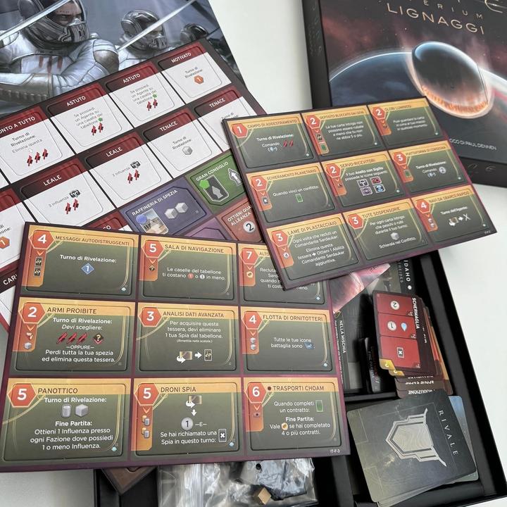 Produktbild Asmodée Dune - Imperium: Lignaggi (Ed. Italiana) (Italienisch, 1 - 4 Spieler)