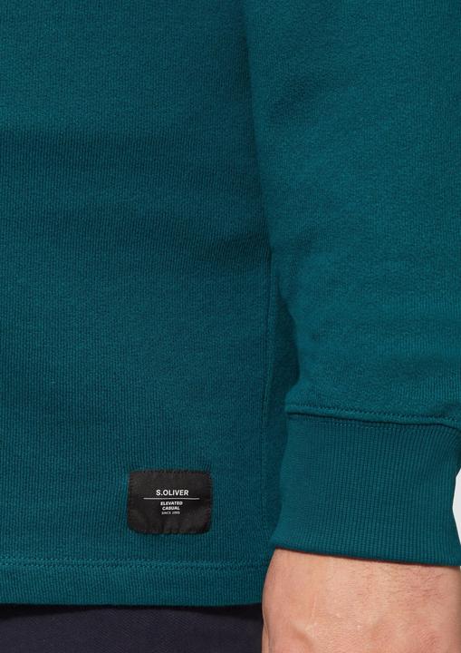 Produktbild S.Oliver Polo-Shirt Strukturiertes Langarm-Poloshirt im Relaxed Fit (3XL)