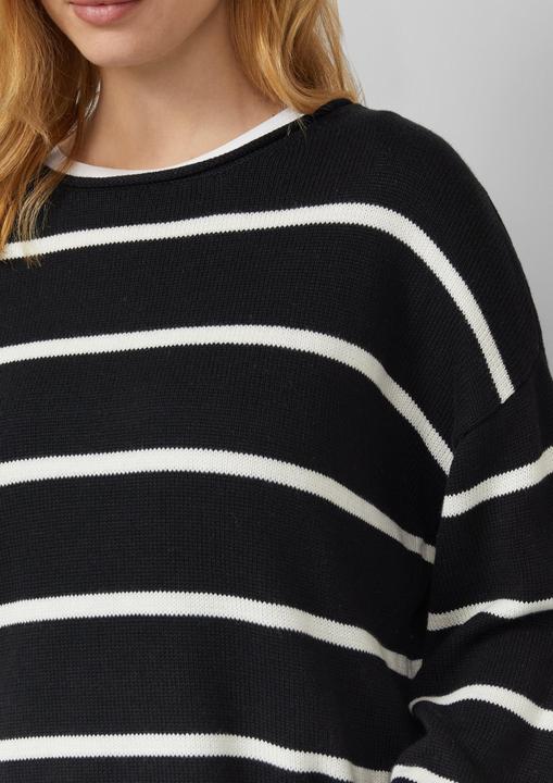 Image du produit s.Oliver Strickpullover Gestreifter Pullover im Relaxed Fit (34)