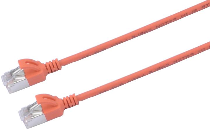 Actual product image Prokord TP-CABLE U/FTP CAT.6A SLIM LSZH RJ45 2.0M ORANGE (F/UTP, CAT6a, 2 m)