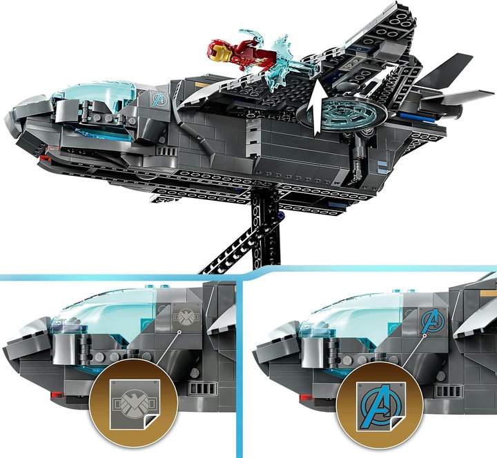 Image du produit LEGO Le quinjet des Avengers (76248, LEGO Marvel)