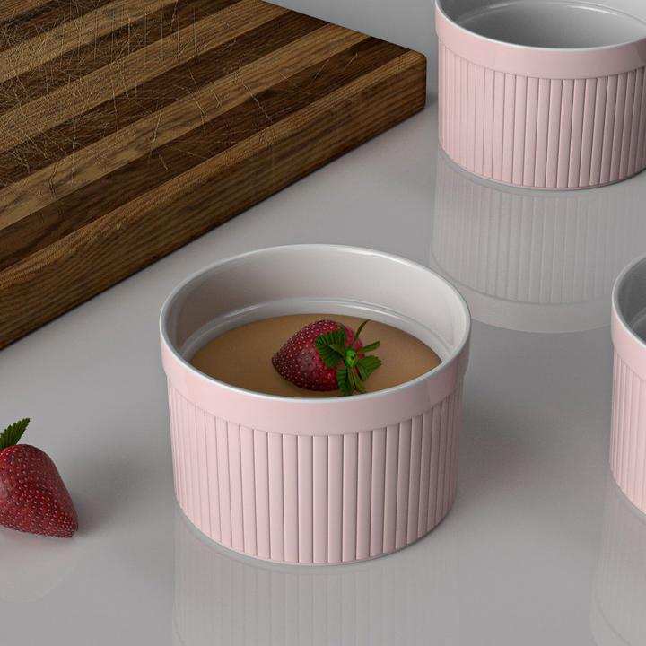 Immagine prodotto Intirilife Set di 6 stampi per soufflé e casseruole