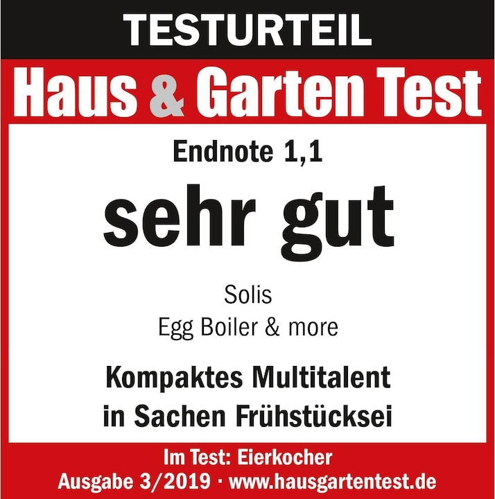 Productafbeelding Solis Eierkoker & Meer Type 827 (EU-stekker)