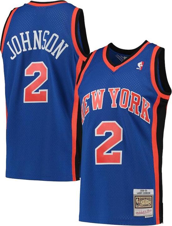 Actual product image Mitchell & Ness Jersey New York Knicks nba - Larry Johnson (L)