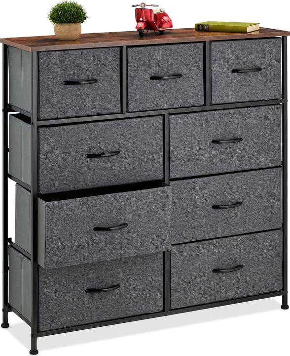 Image du produit Relaxdays Commode (100 x 30 x 100 cm)