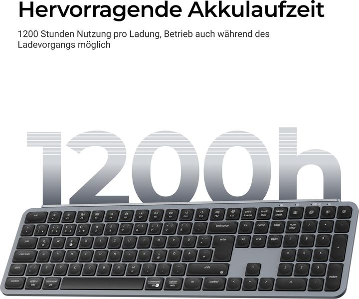 Produktbild Keychron B6 Pro (DE, Kabelgebunden, Kabellos)