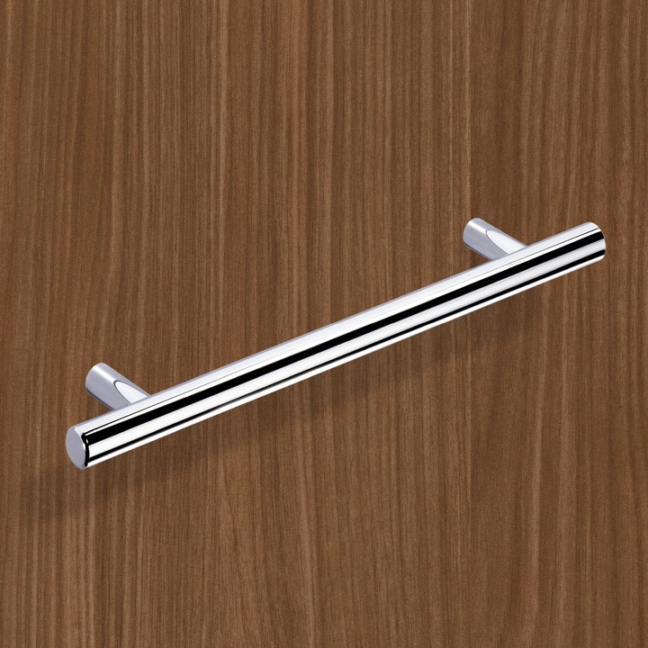 Immagine prodotto Hettich Maniglia per mobili Hale acciaio cromato lucido 160 mm Ø 12 mm