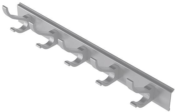 Produktbild OK-Line Kleiderhakenleiste 5-fach Wall System
