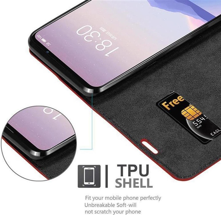 Actual product image Cadorabo Book Invisible Magnet Cover (Oppo A16s)