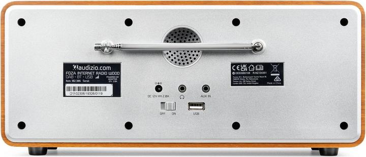 Image du produit Audizio Radio Internet (Webradio, DAB+ DAB, FM, Bluetooth, WiFi)