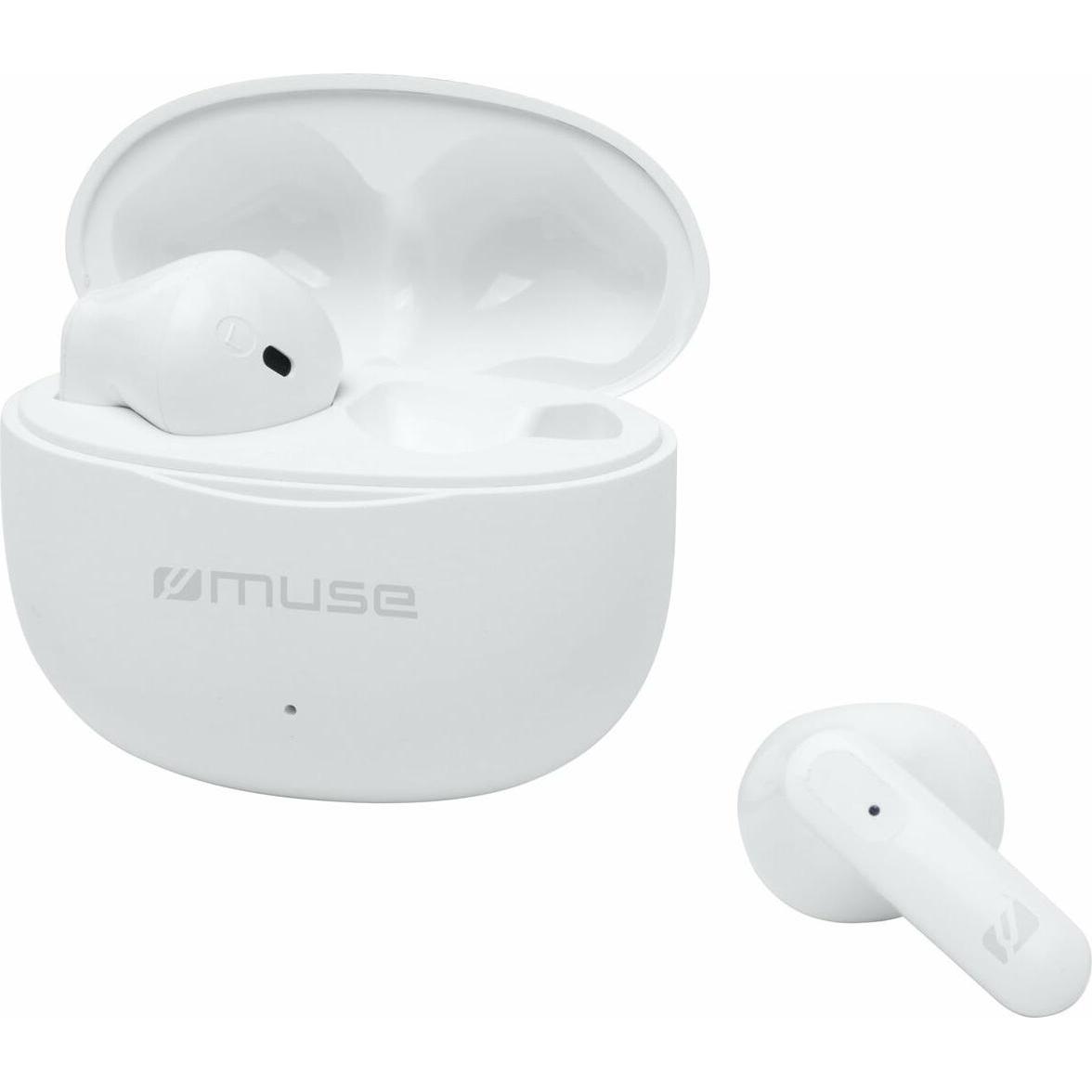 Muse | Earbuds True Wireless | M-270 TWS | Bluetooth | White (4 h, Kabellos) (M-270 TWS)