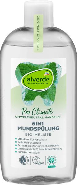 Produktbild dm alverde Pro Climate mit Bio-Melisse (500 ml, Mundwasser, Mundspülung)