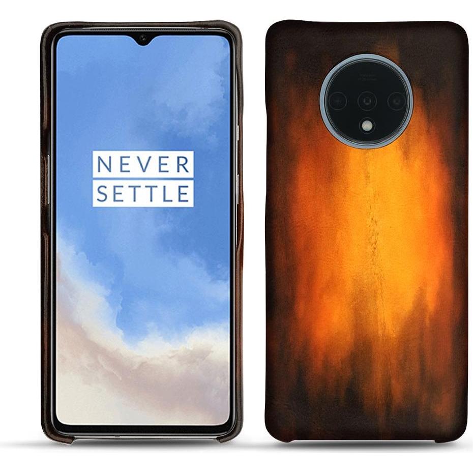 Thumbnail - Noreve Lederschutzhülle (OnePlus 7T), Smartphone Hülle, Violett