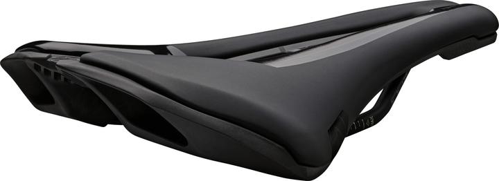 Actual product image PRO Bike Gear Saddle Stealth Curved Performance with opening 142mm black
