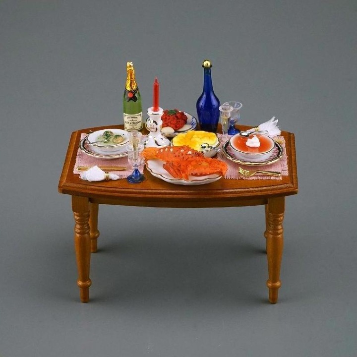 Immagine prodotto Reutter 001.850/3 - Cena romantica per due, miniatura in scala 1:12