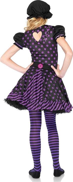 Actual product image Leg Avenue Düstere Stoffpuppe Kostüm für Jugendliche (140, 146)
