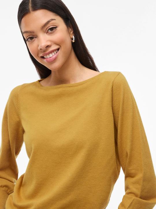 Image du produit Vila VIKERRY U-Boot-Ausschnitt Strickpullover (XL)